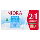 Nidra Sapone Latte Vellutante con Proteine del Latte 3 x 90 g